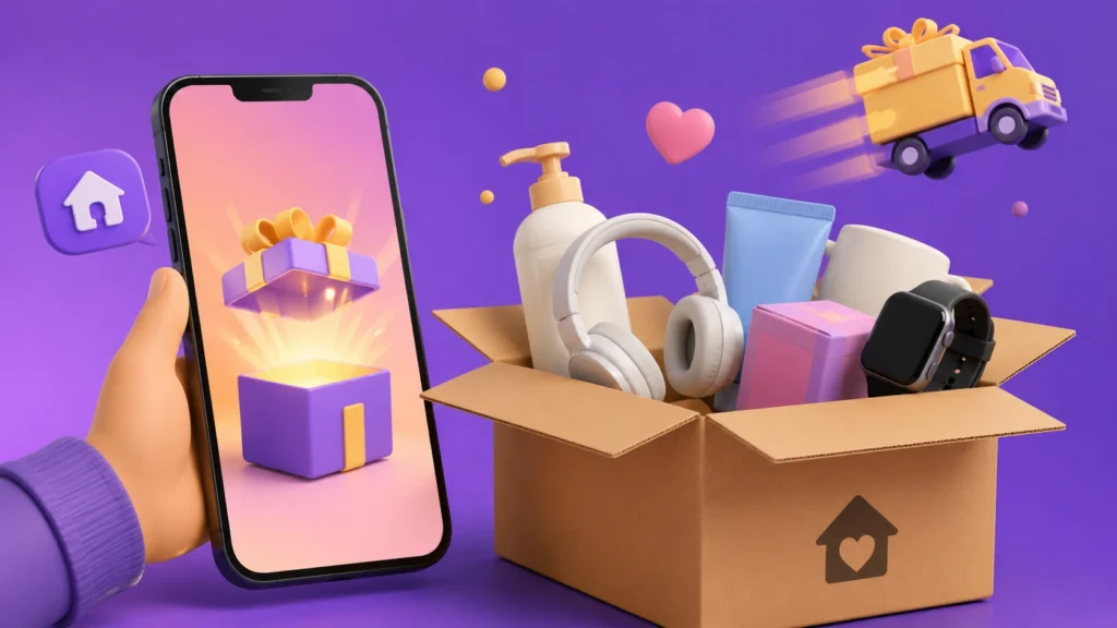 apps para receber produtos grátis