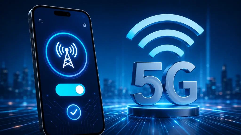 ativar 5G no celular