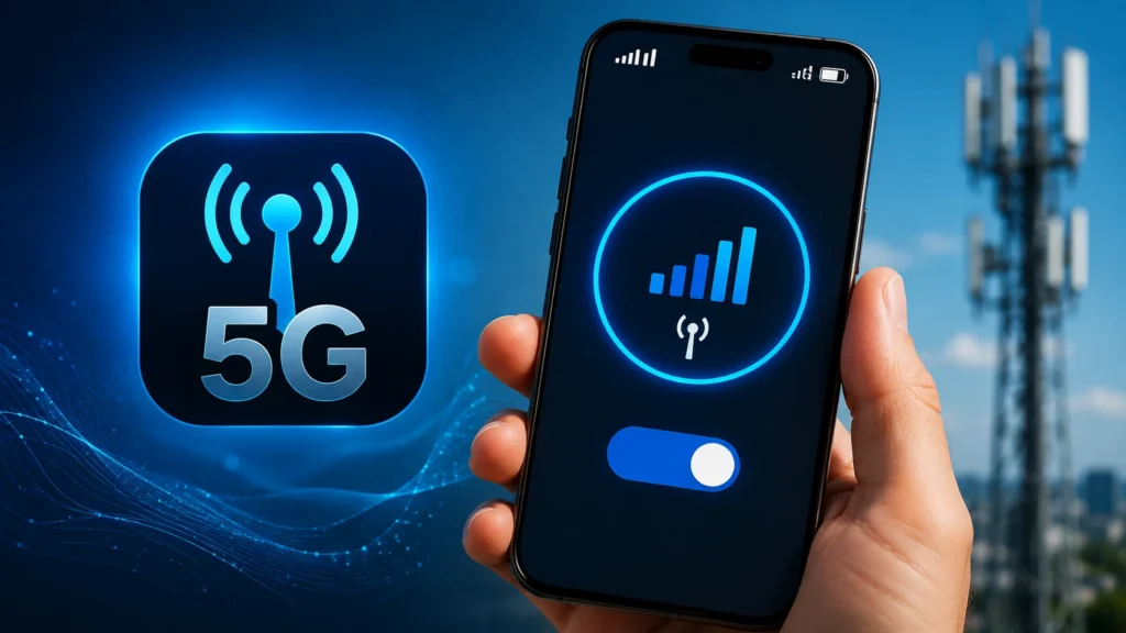 como ativar 5G no celular