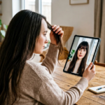App para Visualizar Corte e Cor de Cabelo