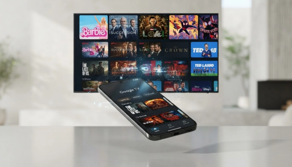 App Google TV: 800+ Canais Grátis Disponíveis