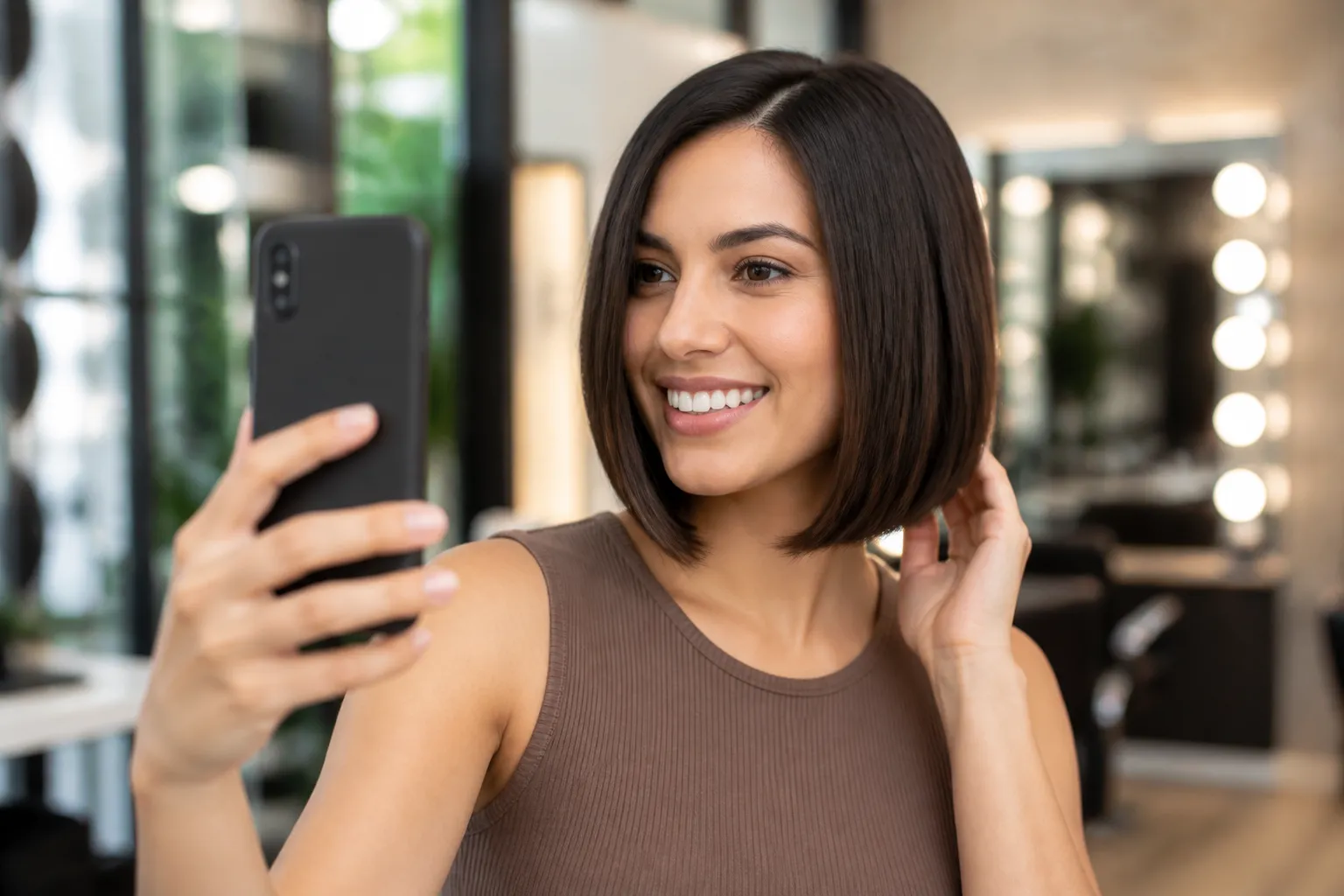 Veja como fica seu novo corte antes de ir ao salão